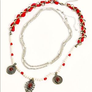 Free People Golden Valley layered necklace